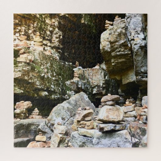 Puzzle cairns rocheux causables (Vertical)
