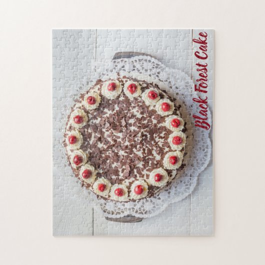 Puzzle Cake de Black Forest (Vertical)