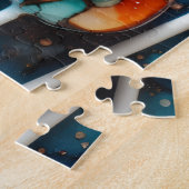 Puzzle Cake Pops Alcohol Ink (Côté)