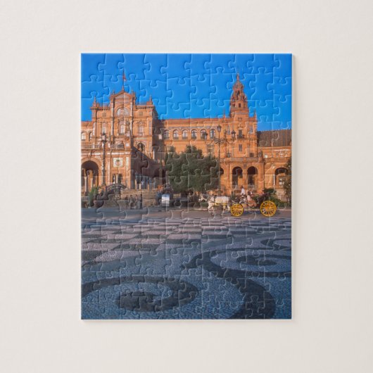 Puzzle Calèche dans la Plaza de Espana à (Vertical)