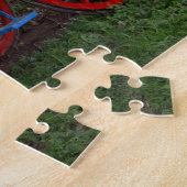 Puzzle Calèche Inde. (Côté)
