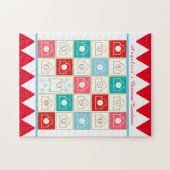 Puzzle Calendrier d'avènement vintage (Horizontal)