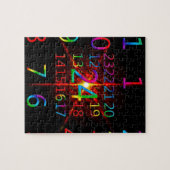 Puzzle Calendrier de l'arrivée (Horizontal)