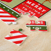 Puzzle Calendrier de l'Avent de Noël (Côté)