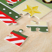 Puzzle Calendrier de l'Avent de Noël (Côté)