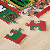 Puzzle Calendrier de l'Avent de Noël du chien Airedale (Côté)