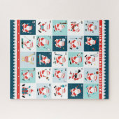 Puzzle Calendrier de l'Avent de Noël sportif (Horizontal)