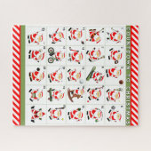 Puzzle Calendrier des fêtes de Noël (Horizontal)