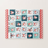 Puzzle Calendrier des fêtes de Noël (Horizontal)