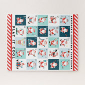 Puzzle Calendrier des fêtes de Noël (Horizontal)