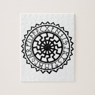 Puzzle Calendrier runique solaire celtique Viking