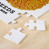 Puzzle Calendula Vintage Seed Packet (Côté)