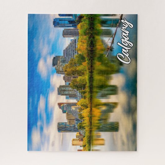 Puzzle Calgary, Alberta, Canada (Vertical)