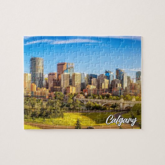 Puzzle Calgary, Alberta, Canada (Horizontal)