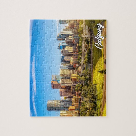 Puzzle Calgary, Alberta, Canada (Vertical)