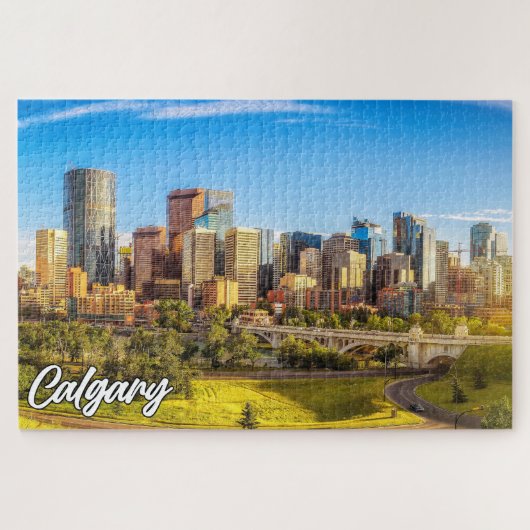 Puzzle Calgary, Alberta, Canada (Horizontal)
