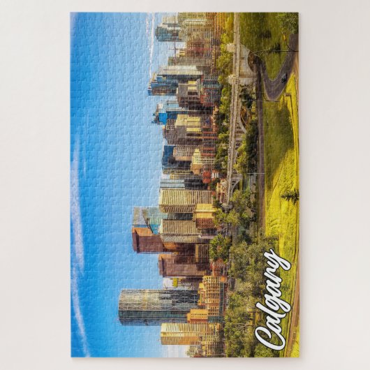 Puzzle Calgary, Alberta, Canada (Vertical)