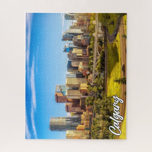 Puzzle Calgary, Alberta, Canada (Vertical)