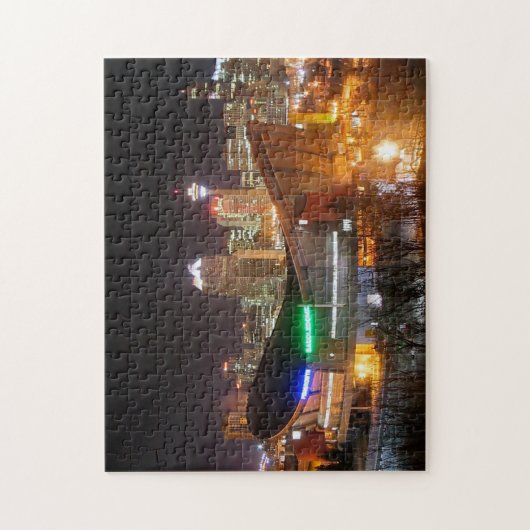 Puzzle Calgary Alberta Canada - Saddledome (Vertical)