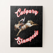 Puzzle Calgary Heure Canada Juillet Riders Calgary Stampe (Vertical)