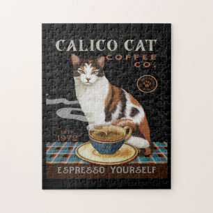 Puzzle Calico Cat Coffee Company 2