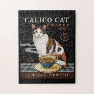 Puzzle Calico Cat Coffee Company 2