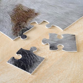 Puzzle Calico chat assis sur le pont (Côté)