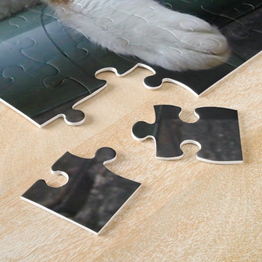 Puzzle Calico chat dormir (Côté)