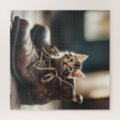 Puzzle Calico Kitten En Chaussure Ancienne (Horizontal)