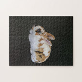 Puzzle Calico Rabbit (Horizontal)