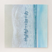 Puzzle California Beach Vient Mieux En Flip Flops (Horizontal)