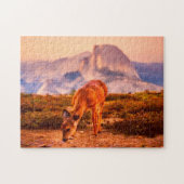 Puzzle California Deer. (Horizontal)