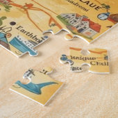 Puzzle California Illustrated Watercolor Map Art (Côté)