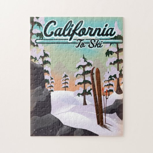 Puzzle Californie Pour Skier (Vertical)