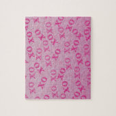 Puzzle Câlins et baisers rose XO XO (Vertical)