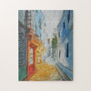 Puzzle CALLEJÓN DE LOS ARTISTAS. C/ Del Tinte de Cádiz.