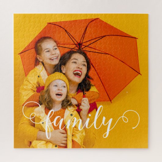 Puzzle Calligraphie moderne Script superposer photo de fa (Vertical)