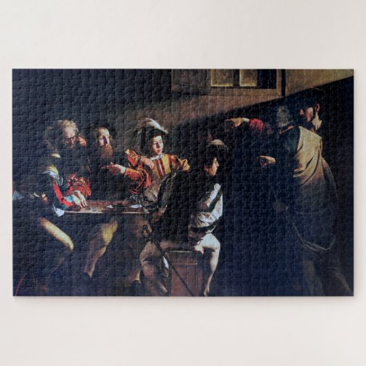 Puzzle Calling of Saint Matthew, Caravaggio (Horizontal)
