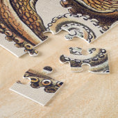 Puzzle Calmar de poulpe vintage par Ernst Haeckel (Côté)