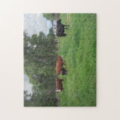 Puzzle Calves et vaches du pâturage (Vertical)