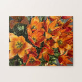 Puzzle Calypso Tulipe Orange Clair (Horizontal)