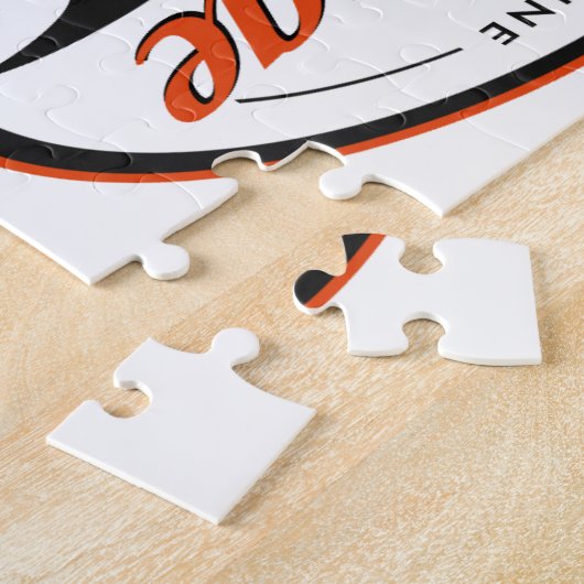 Puzzle Camaro orange vintage (Côté)