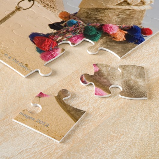 Puzzle Camel avec Pyramides Gizeh, Egypte (Côté)
