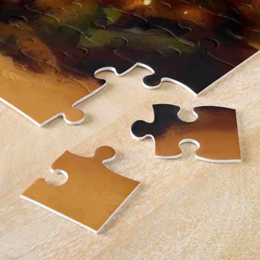 Puzzle Camel de Noël (1) (Côté)