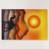 Puzzle Camel Jigsaw (Horizontal)