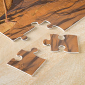 Puzzle Camels dans le désert d'Oman Wahiba (Côté)