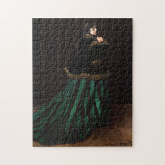 Puzzle Camille en Robe Verte Monet Art