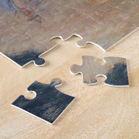 Puzzle Camille Monet dans le jardin Monet Art (Côté)