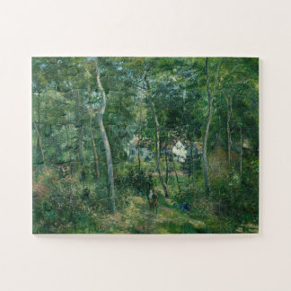 Puzzle Camille Pissarro Bord de Bois près de L'Hermitage
