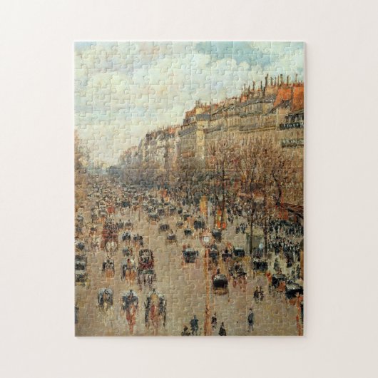 Puzzle Camille Pissarro Boulevard Montmartre Peinture (Vertical)